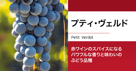 プティ・ヴェルド｜赤ワインのスパイスになるパワフルな香りと味わいのぶどう品種