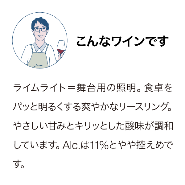 ミーシャズヴィンヤード “ライムライト” リースリング 2021