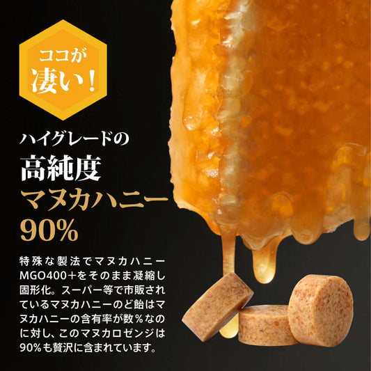 トゥルーハニー マヌカロゼンジ/MGO400+(UMF13+)
