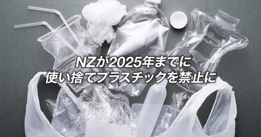 ニュージーランドが2025年までに使い捨てプラスチックを禁止に