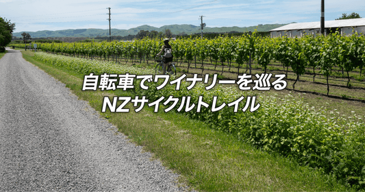 NZ×ワイン好きに絶対おすすめ！自転車でワイナリーを巡るNZサイクルトレイル