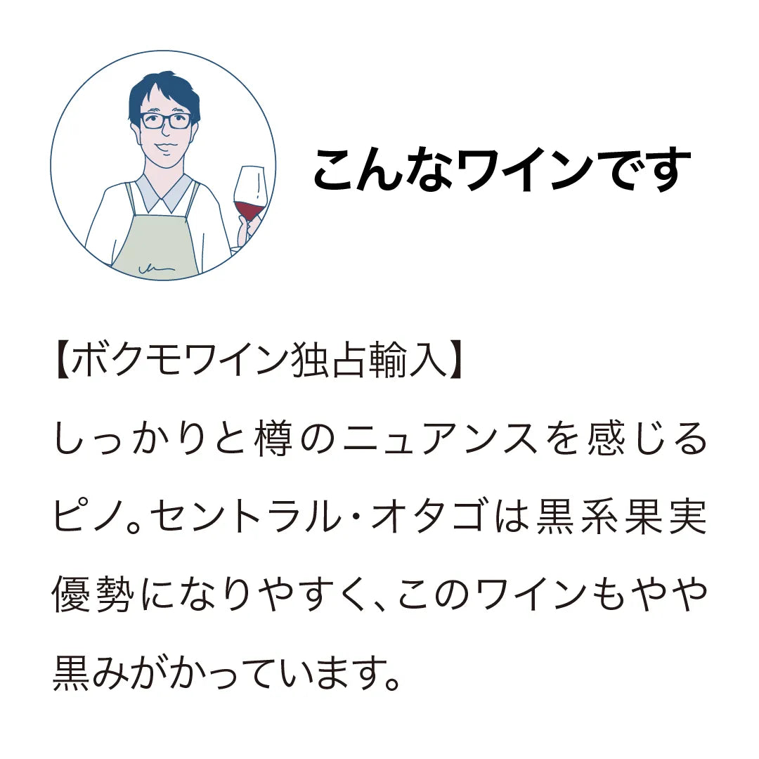 ガルド＆モリス セントラル・オタゴ ピノ・ノワール 2024