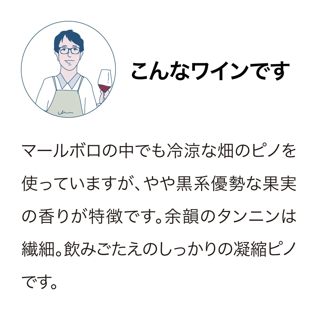 ヴァヴァサワー マールボロ ピノ・ノワール 2023